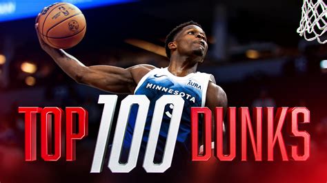 Anthony Edwards leads Top 100 Dunks from 2023.
